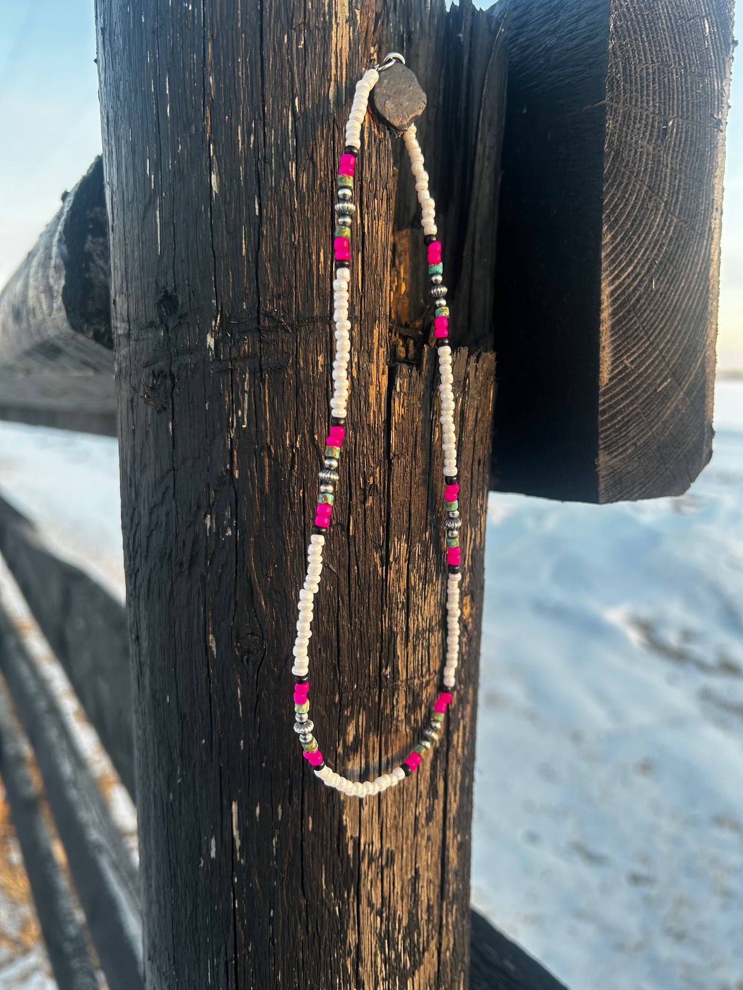 Authentic Turquoise/Silver Beads