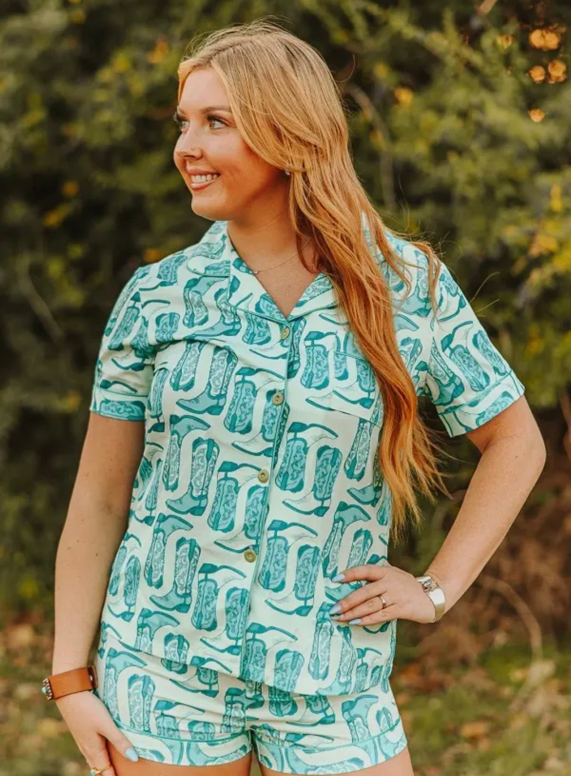 Cream Jade Boots Lounge Set