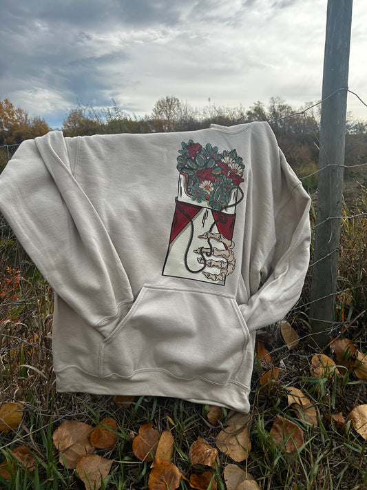 Turquoise Smokes Hoodies