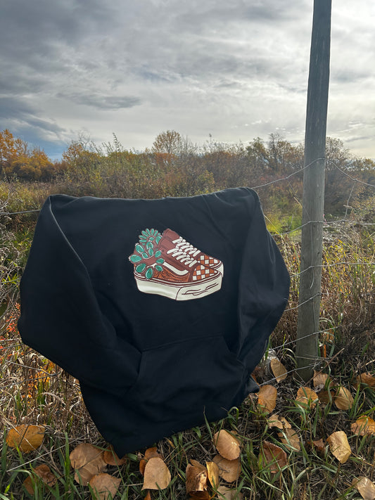 Alternative Vans & Turquoise Hoodie