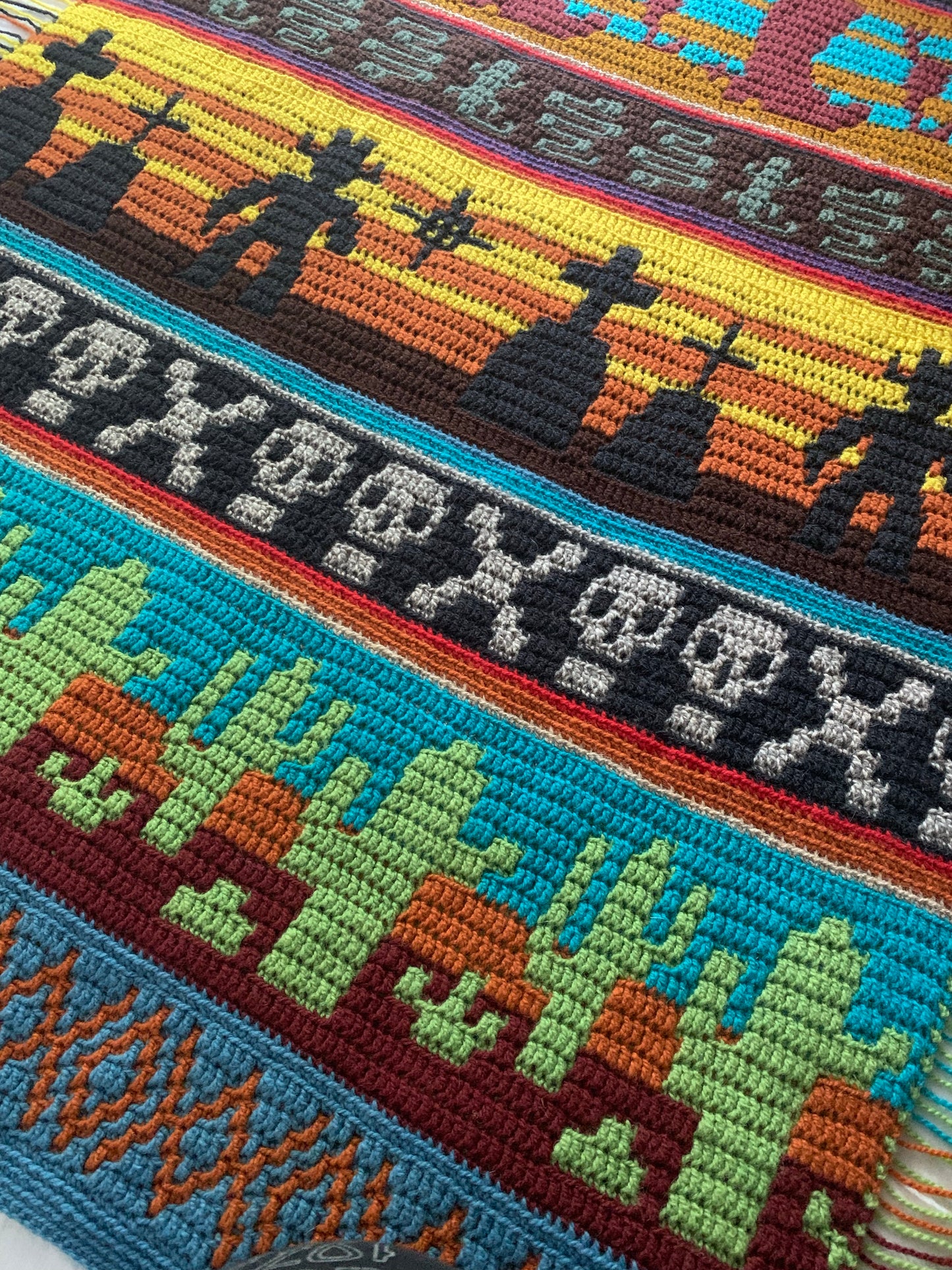 Cowboy Wild West Throw