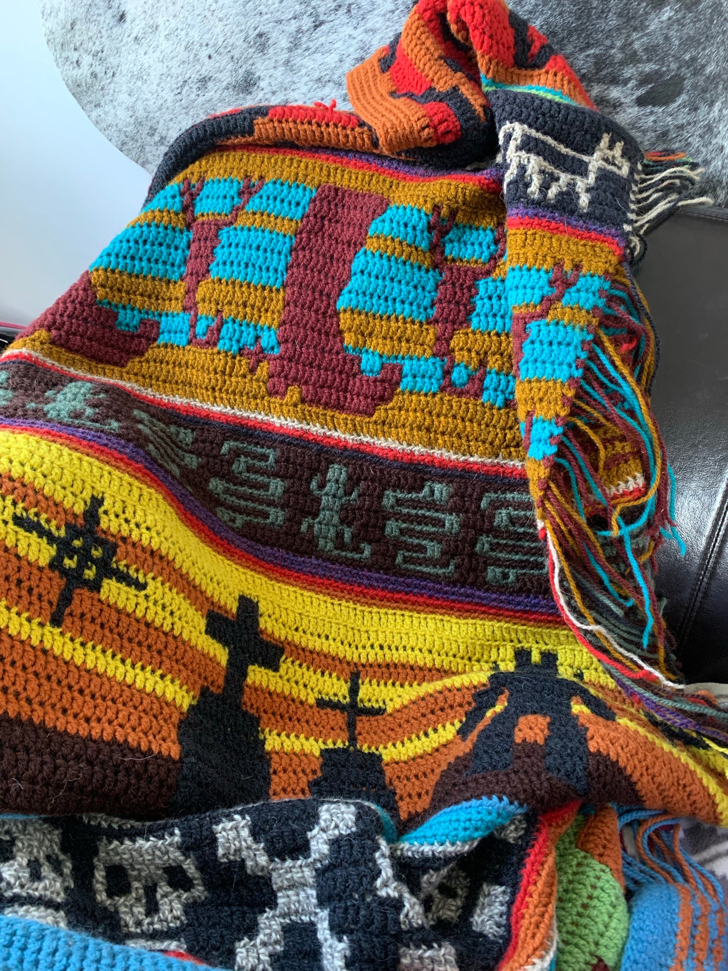 Cowboy Wild West Throw