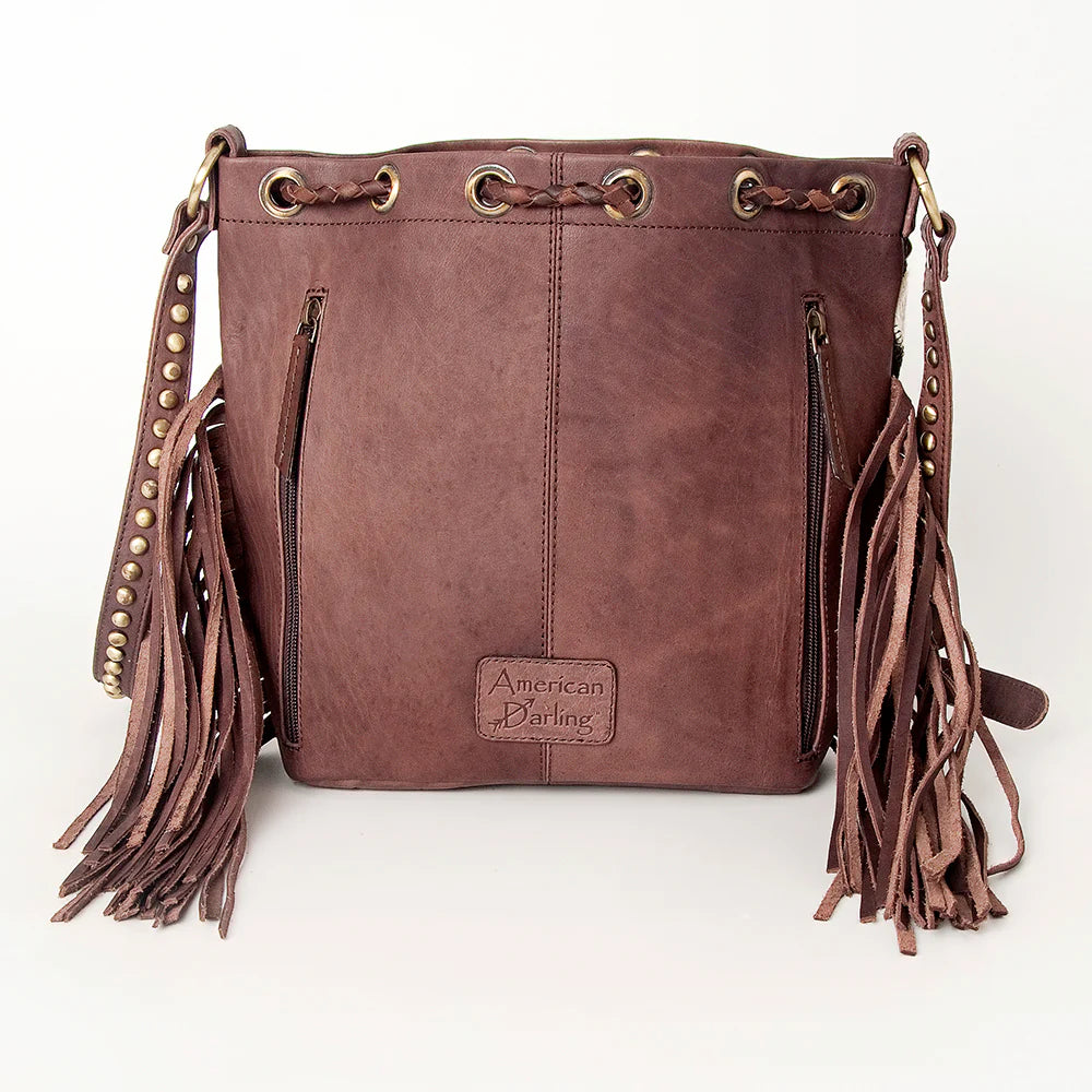 Bucket Genuine Western Leather Women Bag Clara