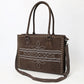 Tote Genuine Western Suede Leather women bag