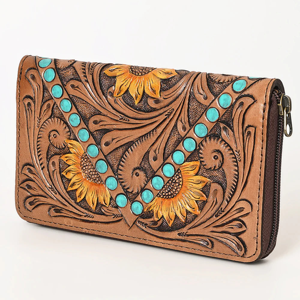 Wallet Genuine Leather women bag western Bag