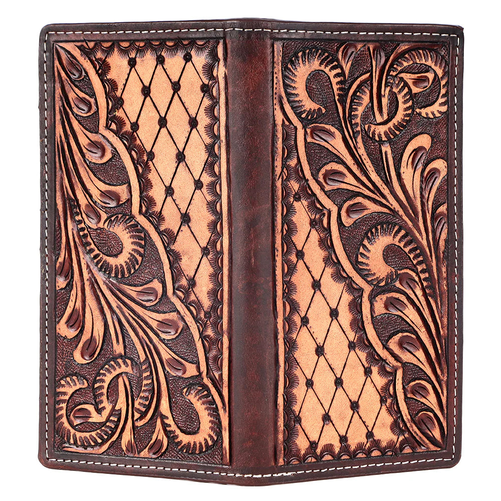 Western Leather Bifold Wallet