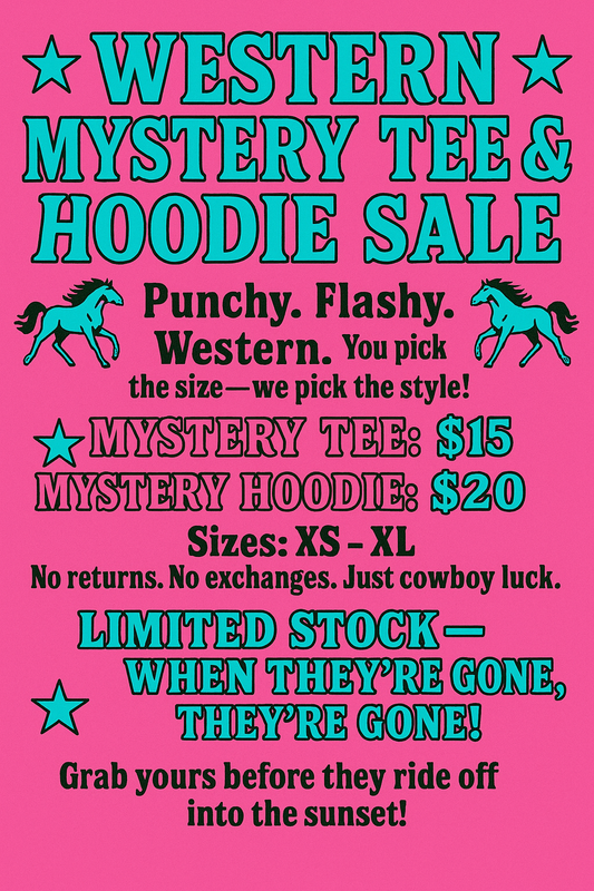 Mystery Tee/Hoodie Sale