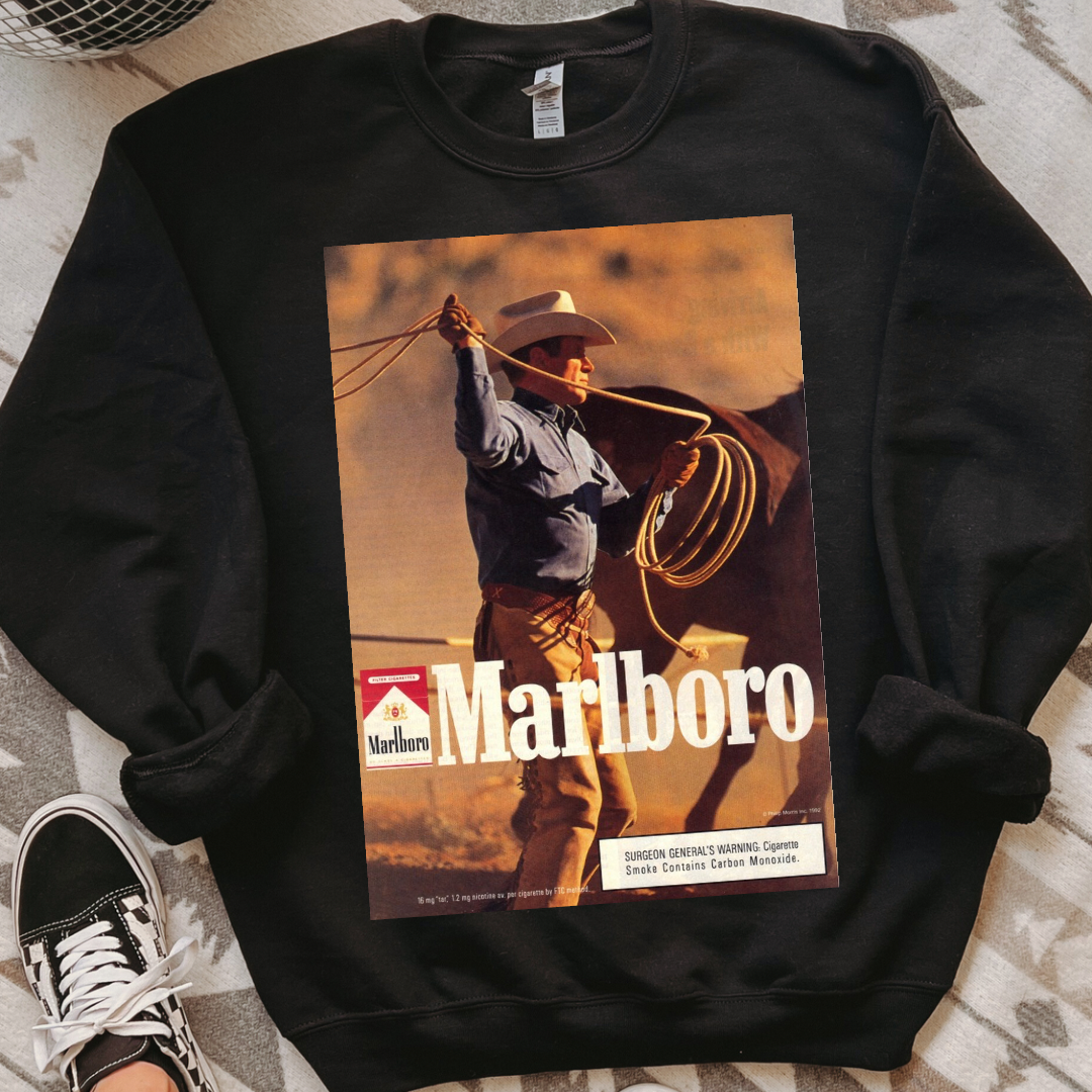 The Branded Roan - Marlboro Cowboy Crewneck