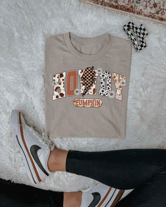 Howdy Pumpkin Tee