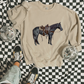 The Branded Roan - Blue Roan Blues Crewneck