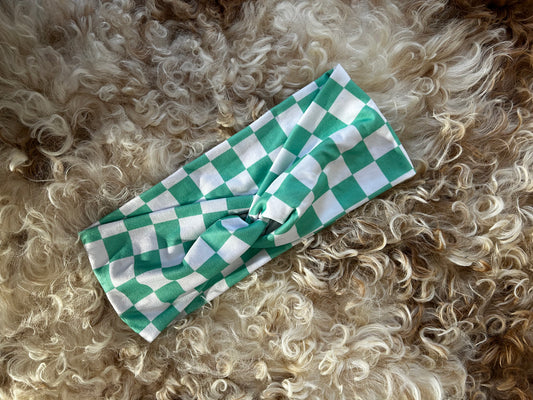 Checkered Headband