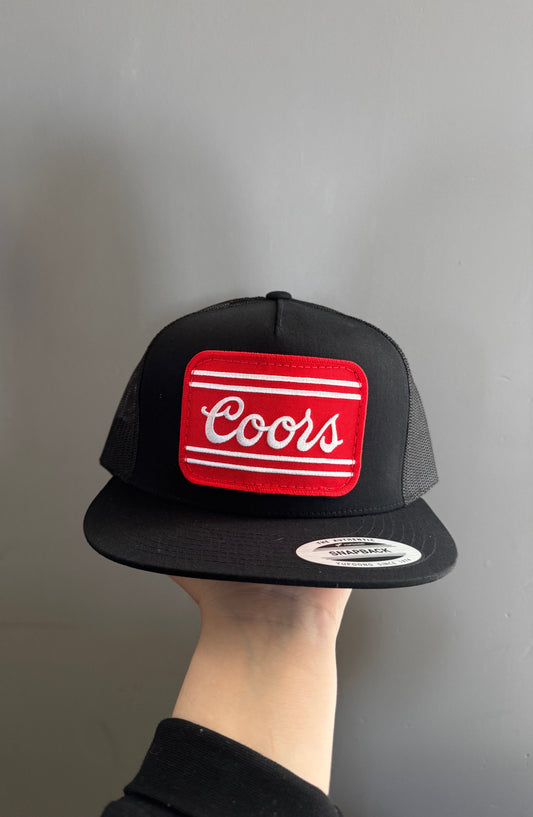 The Branded Roan - Red Coors Square Logo Cap