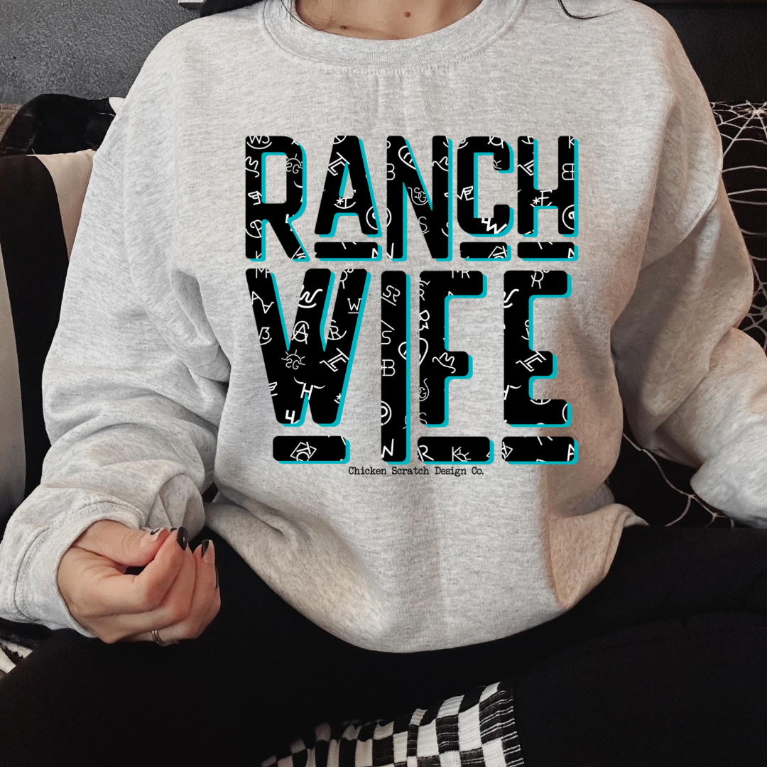 The Branded Roan - Ranch Wife Crew