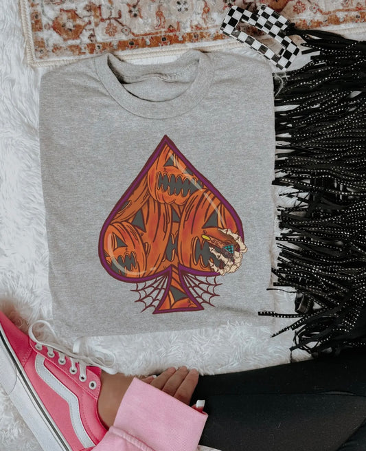 Spades Pumpkin Tee