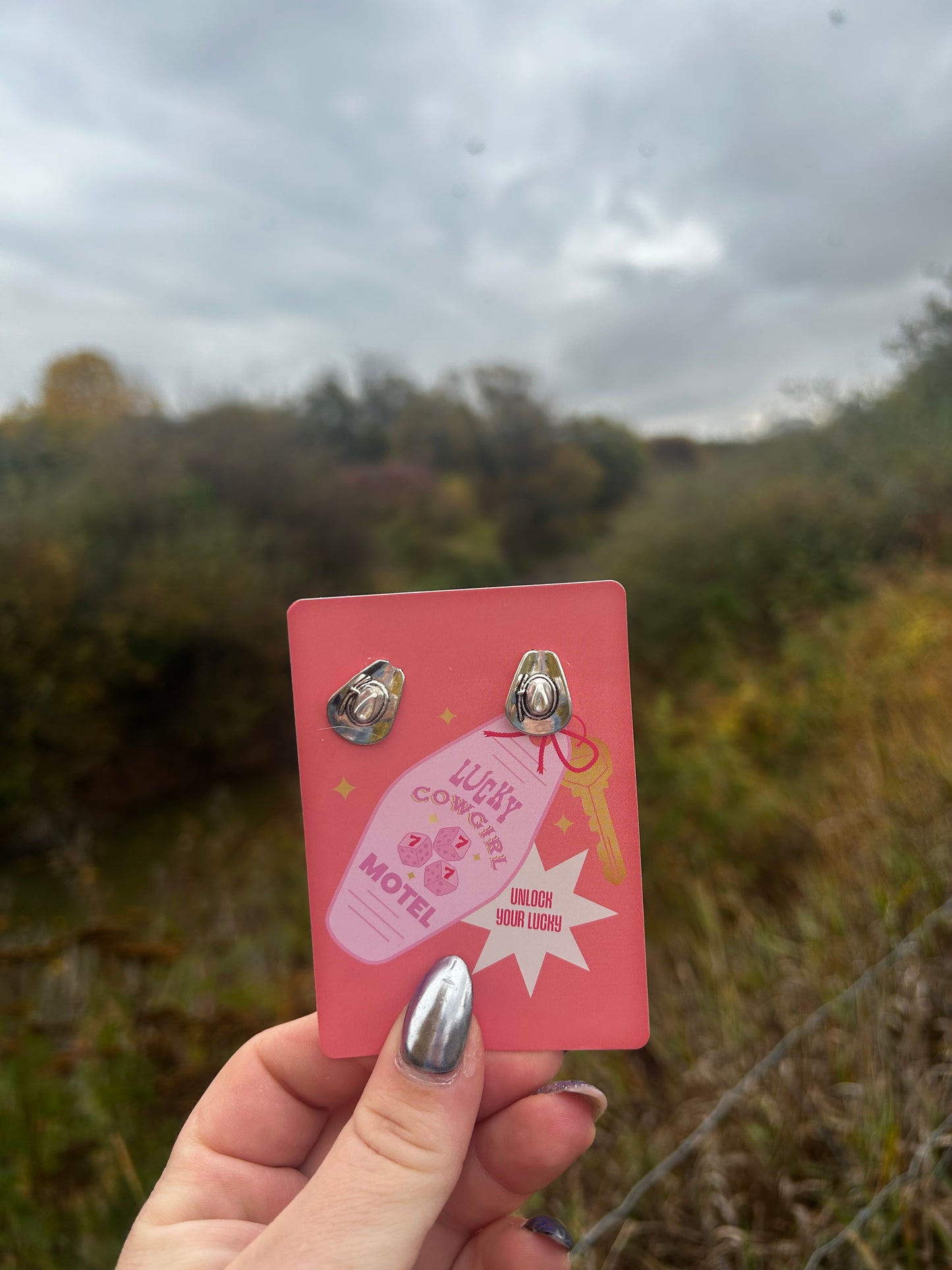 Cowboy Hat Earrings