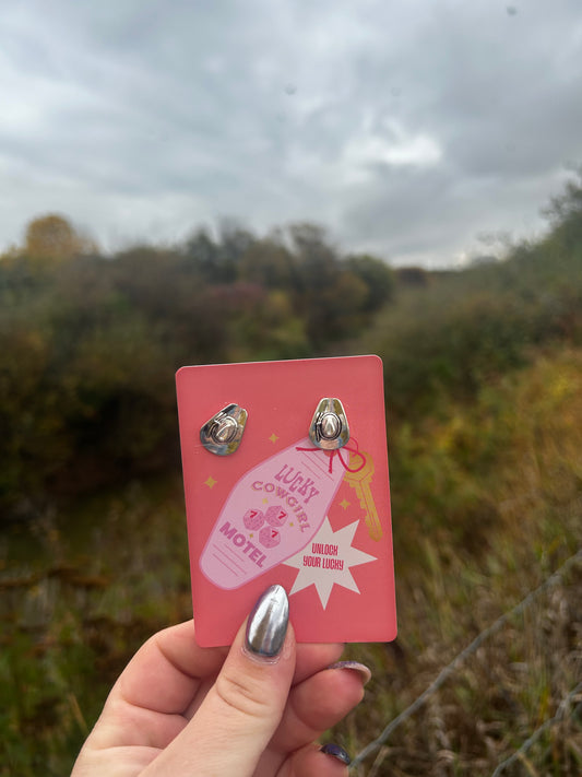 Cowboy Hat Earrings