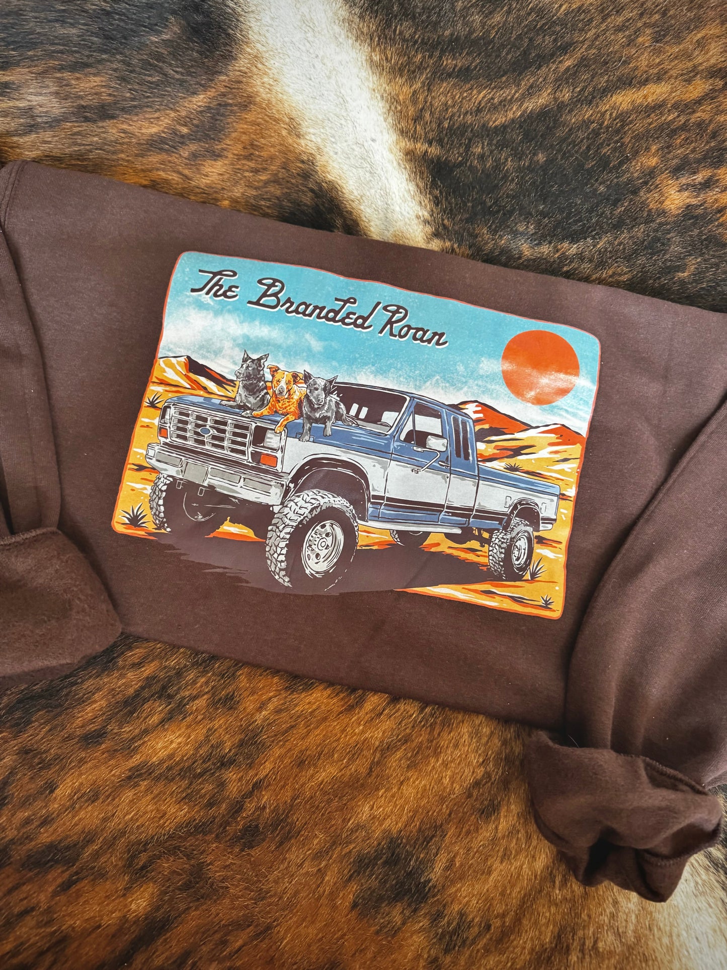 The Branded Roan - Farm Dogs Crewneck