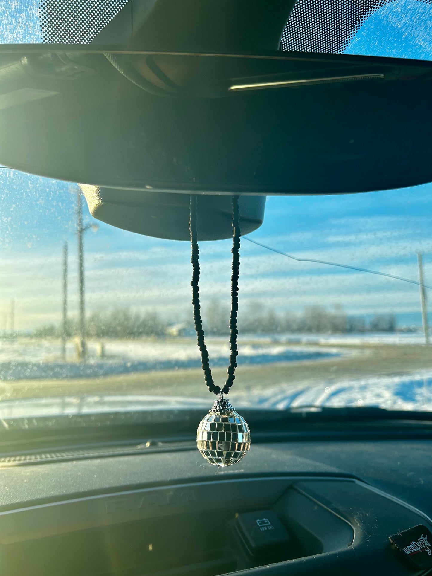 Disco Ball Mirror Hanger