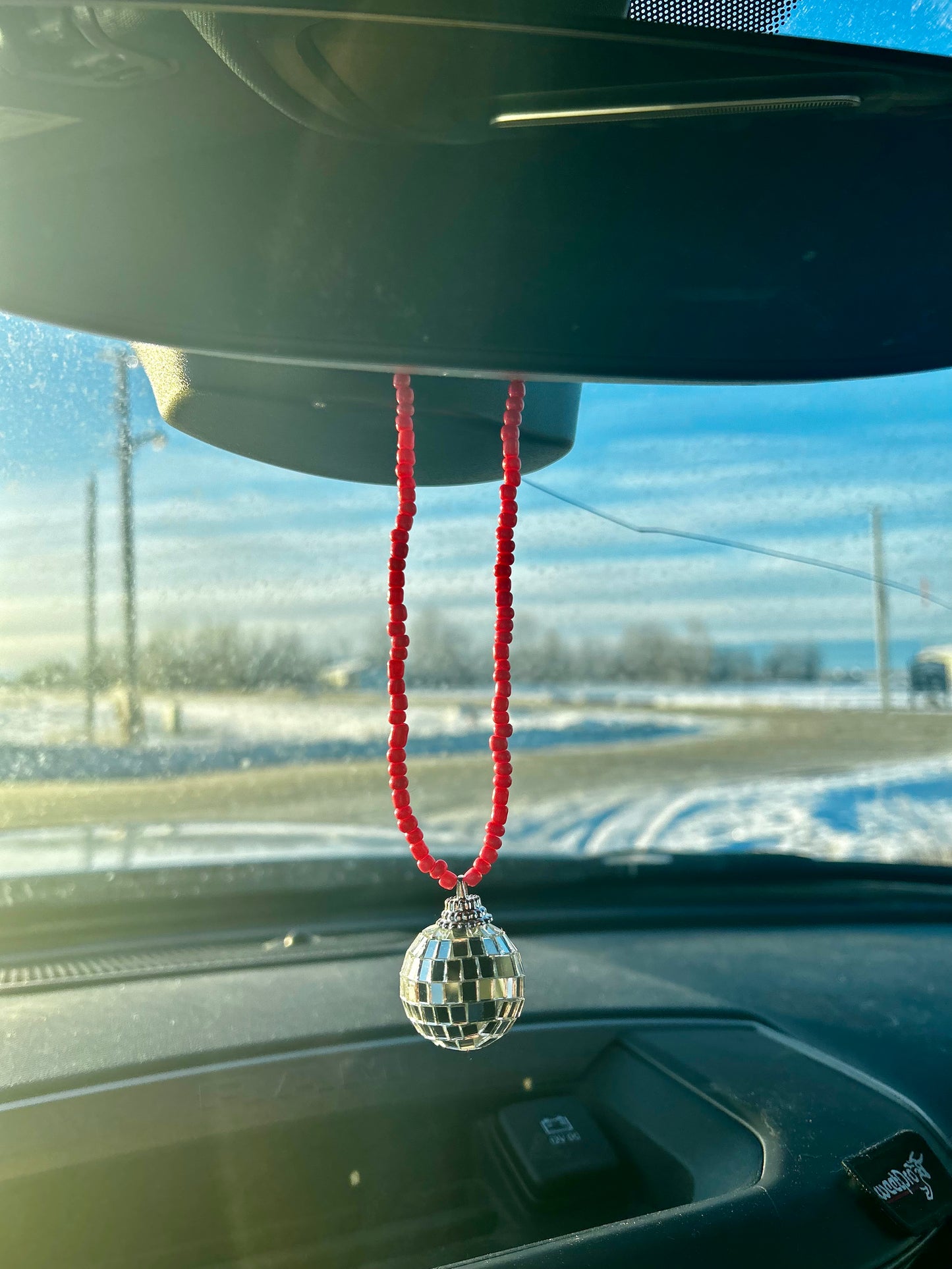 Disco Ball Mirror Hanger