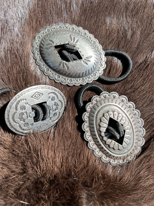 Round Concho Ties