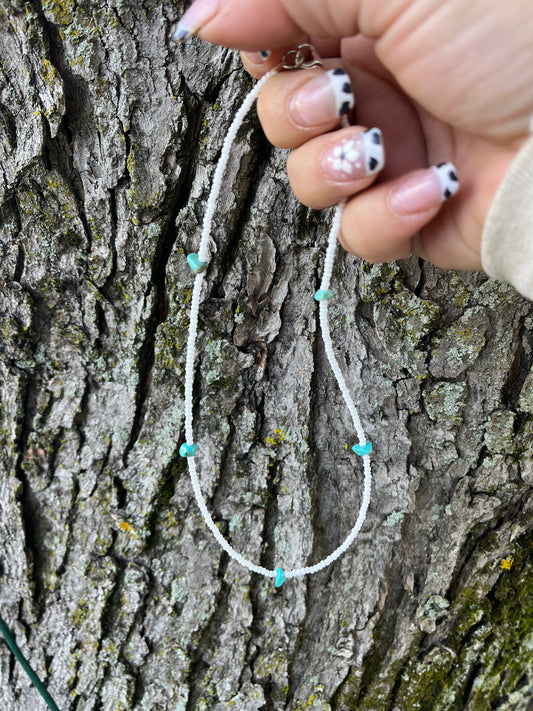 Turquoise Stone Choker